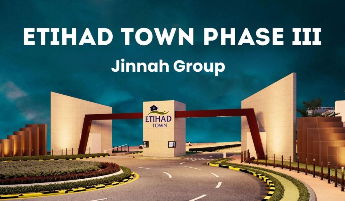 Etihad Town Phase III Lahore